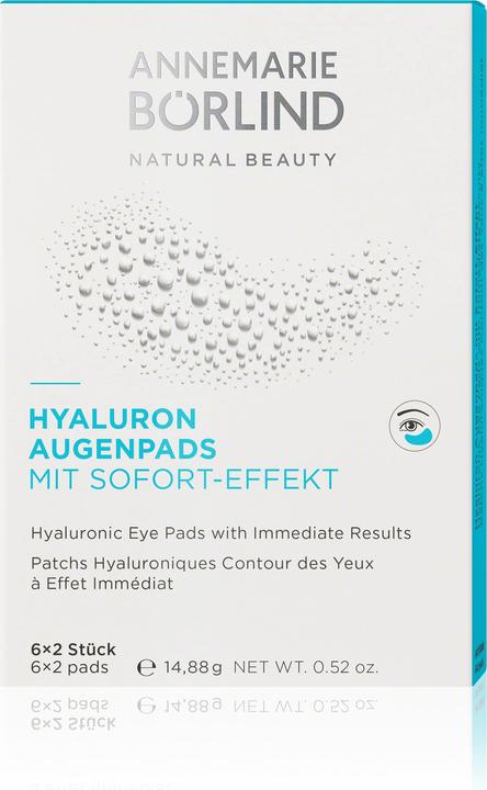 Immagine prodotto Annemarie Börlind Hyaluron Augenpads Mit Sofort - Effekt (Lembi, 14.88 ml, Giorno)