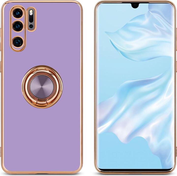 Produktbild Cadorabo Hülle für Huawei P30 PRO im TPU mit Kameraschutz und Ring LM089 Style (Huawei P30 Pro)