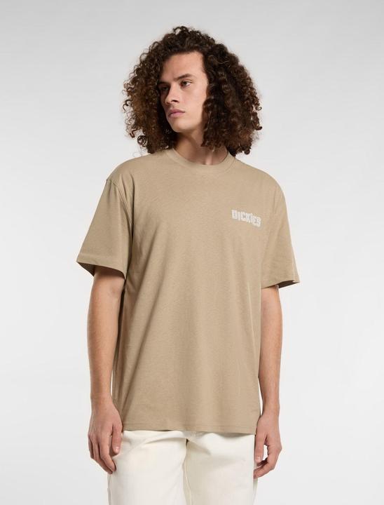 Actual product image Dickies Bricklane Ss Tee Desert Sand (L)