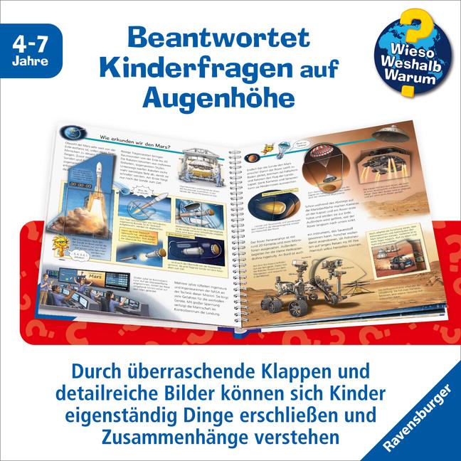 Produktbild Ravensburger Wieso? Weshalb? Warum?, Band 59: Wir erforschen Sterne und Planeten (Deutsch, Andrea Erne, Markus Humbach, 2023)