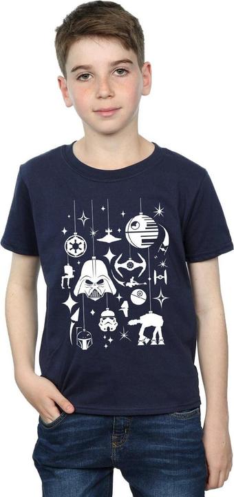 Image du produit Star Wars - T-shirt CHRISTMAS DECORATIONS - Garçon (140, 146)