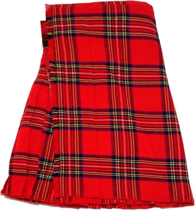 Image du produit Maddox Herren Schottenrock, Kilt, rot kariert (L)