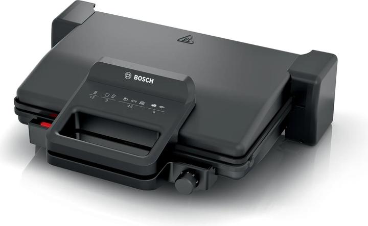 Produktbild Bosch Hausgeräte Bosch TCG3323 Tischgrilkl schwarz, Kontaktgrill 200Watt (EU-Stecker)