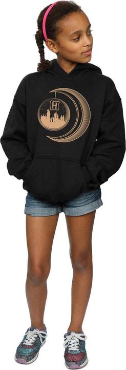 Actual product image Girls Hogwarts Moon Hoodie (128)