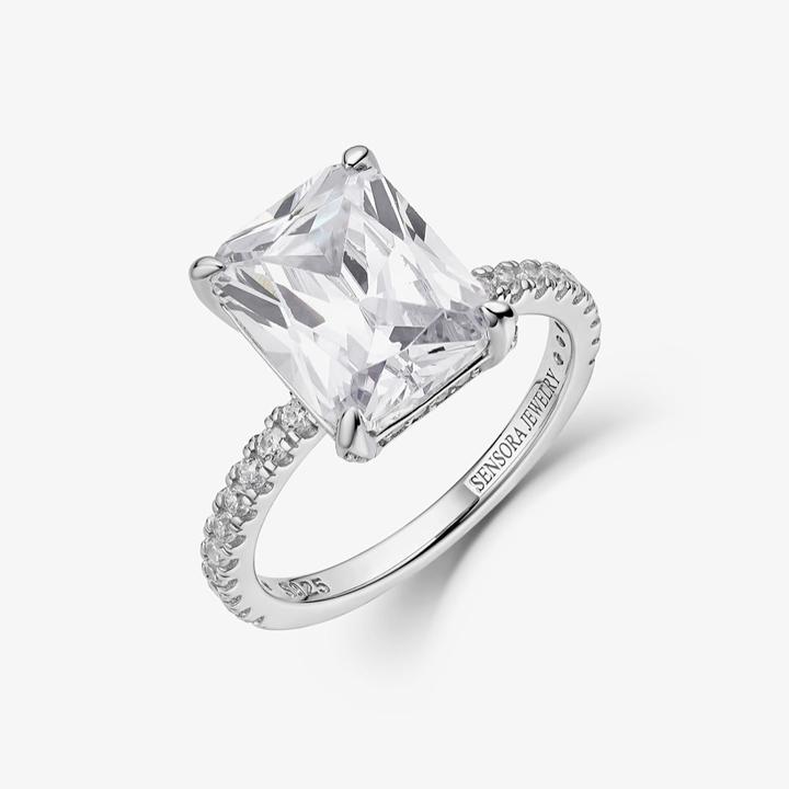 Sensora Jewelry Honeymoon Ring (54, 925 Silber)