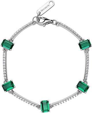 Brosway Fancy Life Green Cubic Zirconia Silver Bracelet FLG04