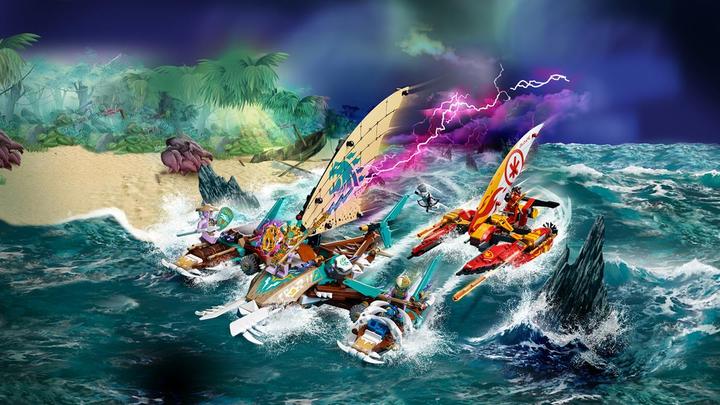 Image du produit LEGO Duel de catamarans (71748, LEGO Ninjago)