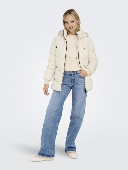 Actual product image Only Hooded quilted jacket Quilted coat (L)