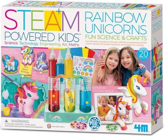 Image du produit Scandinavian Baby Products 4M - STEAM POWERED KIDS / Rainbow Color Unicorn Science - (4M-05541)
