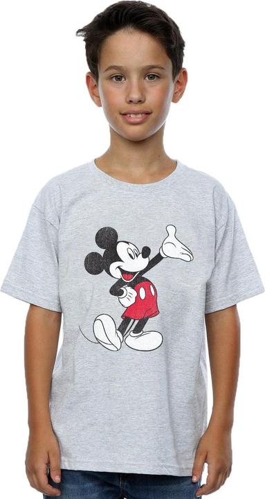 Actual product image Disney Boys Mickey Mouse Traditional Wave T-Shirt (152, 158)