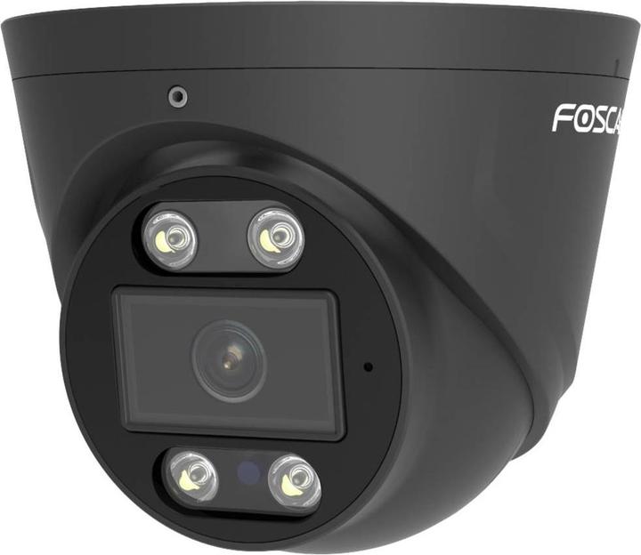 Produktbild Foscam T8EP Überwachungskamera Schwarz 8MP (3840x2160), PoE, Integrierter Scheinwerfer und Sirene (3840 x 2160 Pixels)