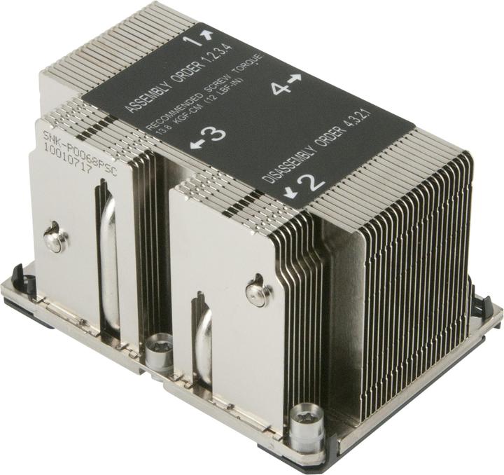 Image du produit Supermicro Dissipateur Passif 2u Pour Processeur (64 mm)