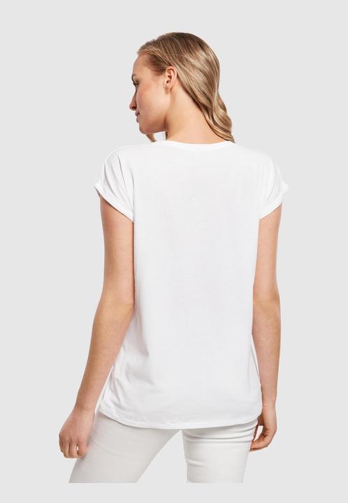 Actual product image Merchcode Peace Multicolour with Ladies Extended Shoulder Tee - 161399 (XS)