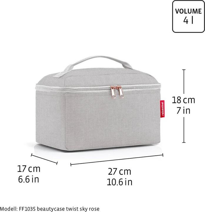 Actual product image reisenthel Necessaire beautycase Black (4 l)
