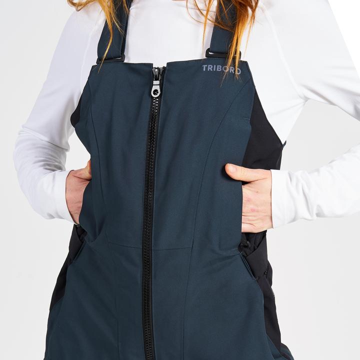 Produktbild Tribord Segellatzhose Damen - 500 dunkelgrau (S)