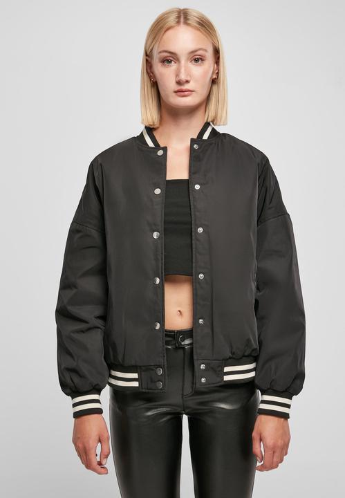 Actual product image Urban Classics Ladies Oversized Recycled College Jacket - 20391 (XXL)
