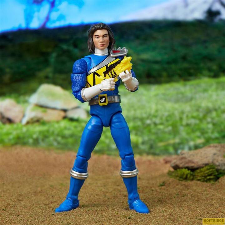 Image du produit Hasbro Power Rangers Lightning Collection figurine Dino Charge Blue Ranger 15 cm