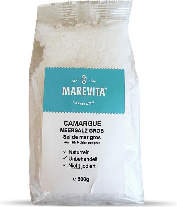 Image du produit Biovita Marevita Sel de mer gros Camargue, France (500 g)