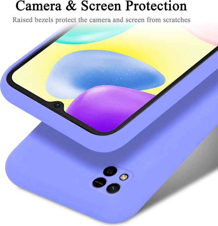 Produktbild Cadorabo TPU Liquid Silicone Case Hülle für Xiaomi RedMi 9C / RedMi 10A (Xiaomi Redmi 9C, Xiaomi Redmi 10A)