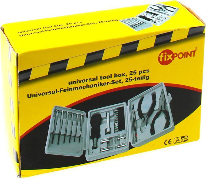 Produktbild InLine Goobay Universal-Feinmechaniker-Set, 25-teilig, in Plastikbox