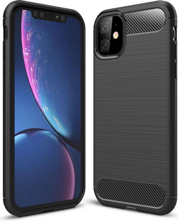 Screenguard Carbon Brushed Case (Apple iPhone 11)