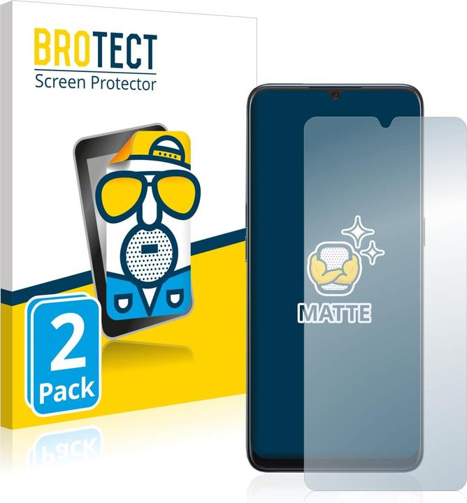 Actual product image BROTECT Anti-glare screen protector matt (2 Piece, A91)