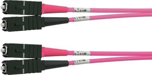 Telegärtner Glasfaser LWL Anschlusskabel (1x SC-Stecker (CAT8.1, 2 m)