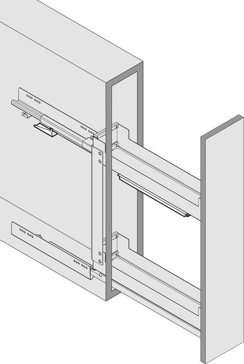 Actual product image Peka Metall Push-to-open (1 pcs.)