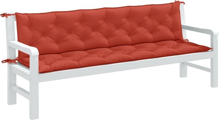 Immagine prodotto VidaXL Cuscini per panca da giardino 2 pezzi in tessuto (200 x 50 x 7 cm)