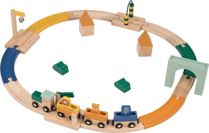 Produktbild Trixie Baby Holz Eisenbahn Set