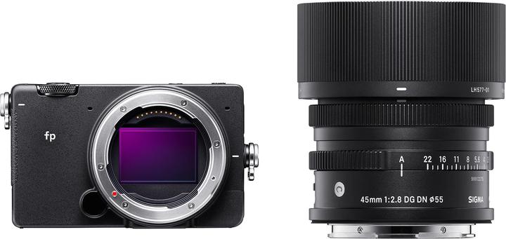 Sigma fp (45 mm, 24.60 Mpx, Full frame / FX)