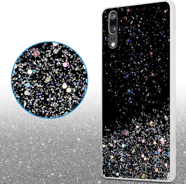 Actual product image Cadorabo TPU cover sparkling glitter (Cubot P20)
