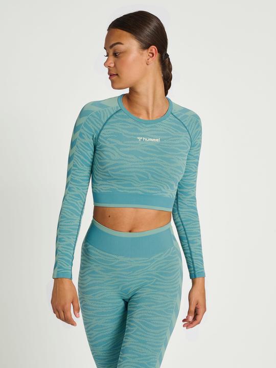 Produktbild hummel Mt Saga Seamless Crop T-Shirt Ls (S)