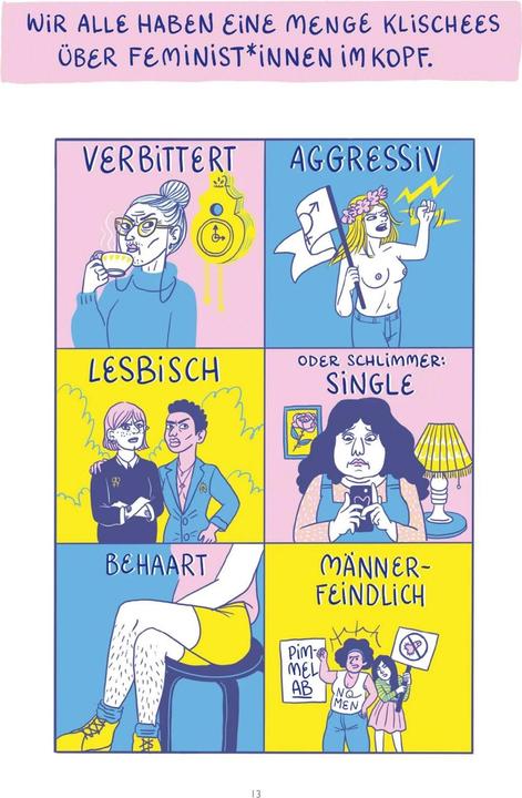 Actual product image Feminists in Progress (German, Lauraine Meyer, 2023)