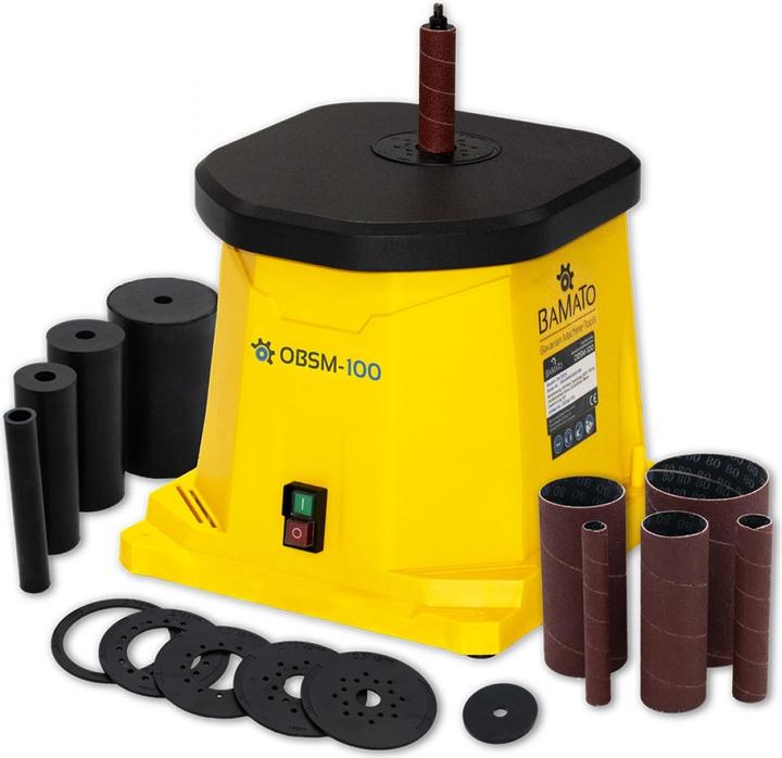 Actual product image Markmüller BAMATO - Oszillierende Spindelschleifmaschine OBSM-100 (450 W)
