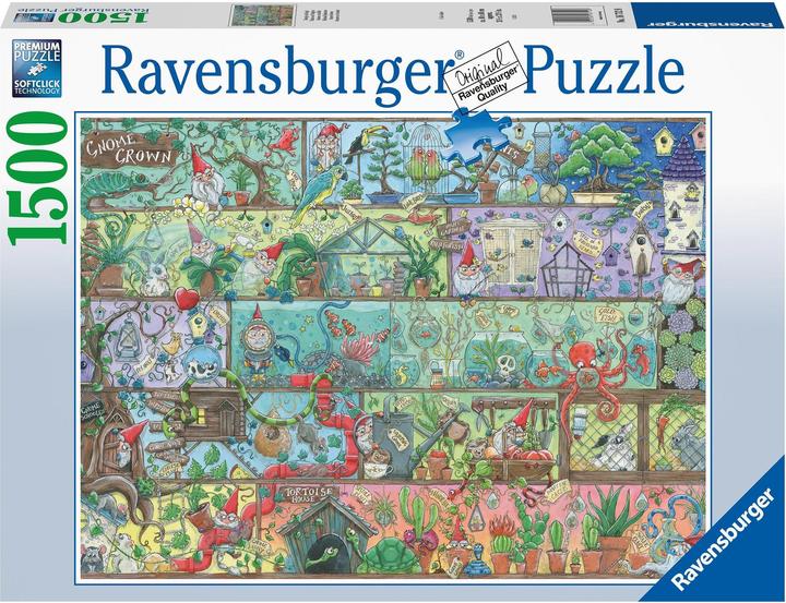 Ravensburger Des nains sur l'étagère (1500 pièces)