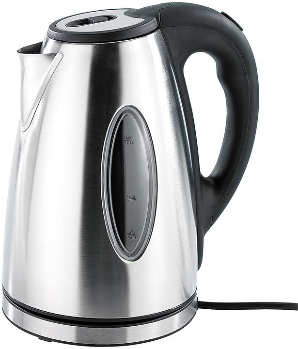 Rosenstein & Söhne Edelstahl-Wasserkocher mit Kalkfilter (1.70 l)