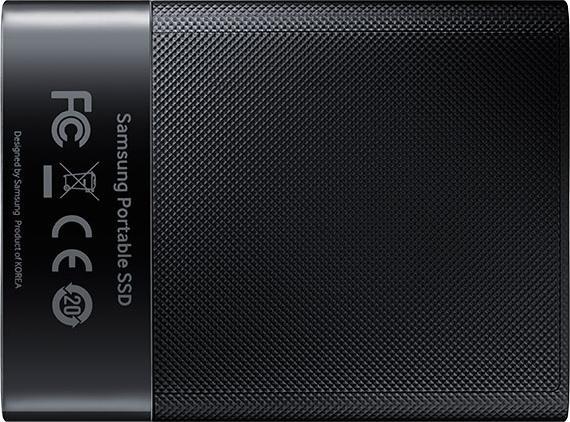 Actual product image Samsung Portable SSD T1 (500 GB)