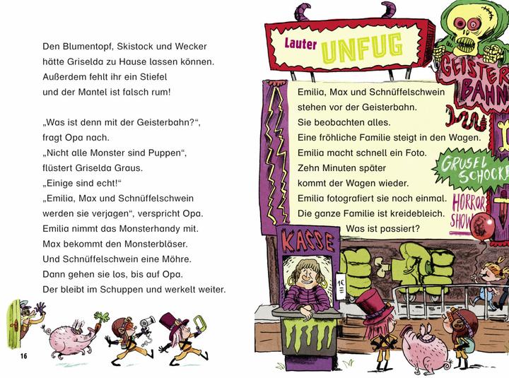 Actual product image Der Monsterjäger-Club 1 – Die Geisterbahn von Bad Murks (German, Alexander of Knorre, THiLO, 2022)