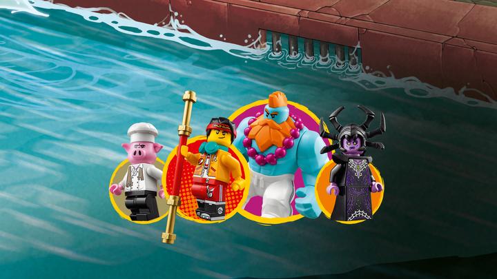Immagine prodotto LEGO Il motoscafo di Monkie Kid Sandy (80014, LEGO Monkie Kid)