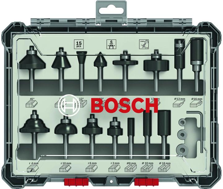 Immagine prodotto Bosch Professional Zubehör Set di frese a mano libera.
