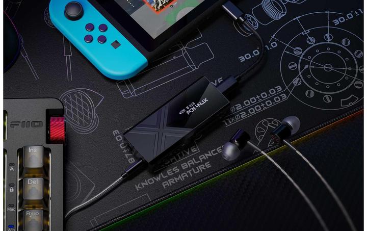 Actual product image FiiO KA17 (gain switch, USB-DAC)