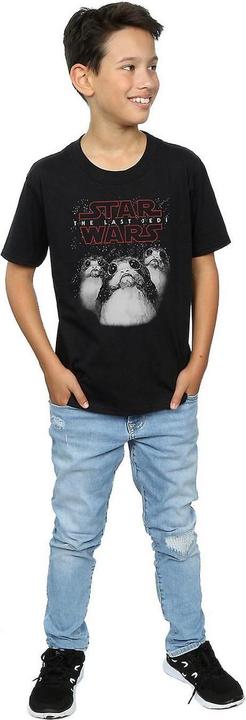 Actual product image Star Wars Boys Porg Cotton T-Shirt (152, 158)