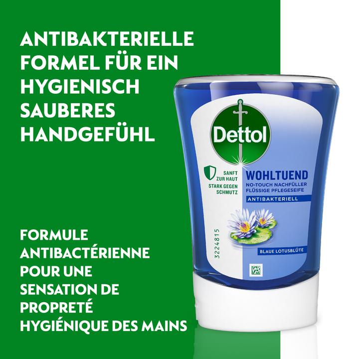 Produktbild Dettol No Touch (Flüssigseife, Handseife Nachfüllpackung, 250 ml)