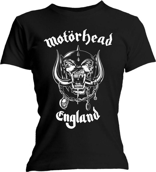 Actual product image Motorhead Womens/Ladies England T-Shirt (M)