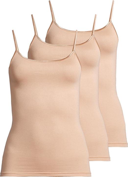 Image du produit Conta Pack de 3 tops spaghettis en modal (44, XXL)