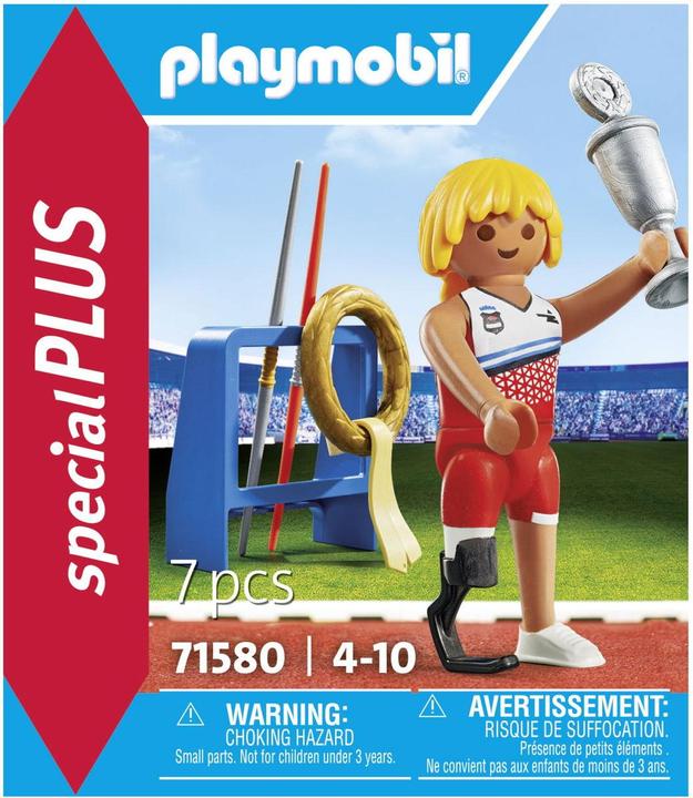 Actual product image Playmobil 71580 Playm. Javelin thrower 71580 (71580, Playmobil Special Plus)