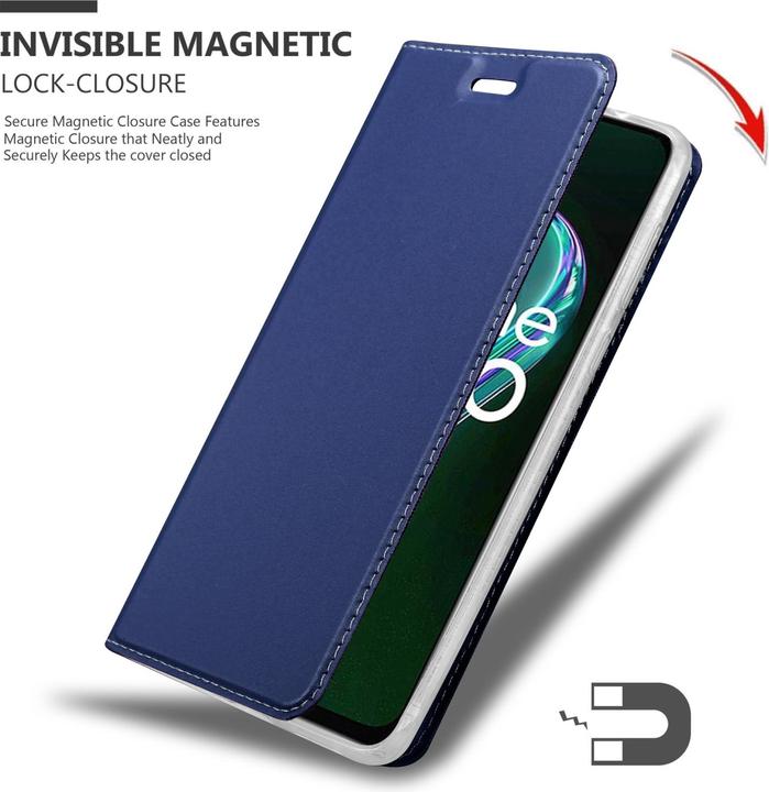 Actual product image Cadorabo Classy Book Case for Realme 9 5G / 9 PRO / V25 / Q5 / OnePlus Nord CE 2 LITE 5G (Vivo V25, Realme 9 Pro+, OnePlus North CE 2 Lite 5G)
