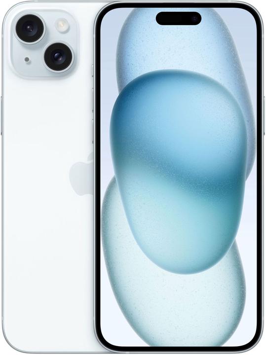 Produktbild Apple iPhone 15 Plus (128 GB, Blue, 6.70", SIM + eSIM, 48 Mpx, 5G)