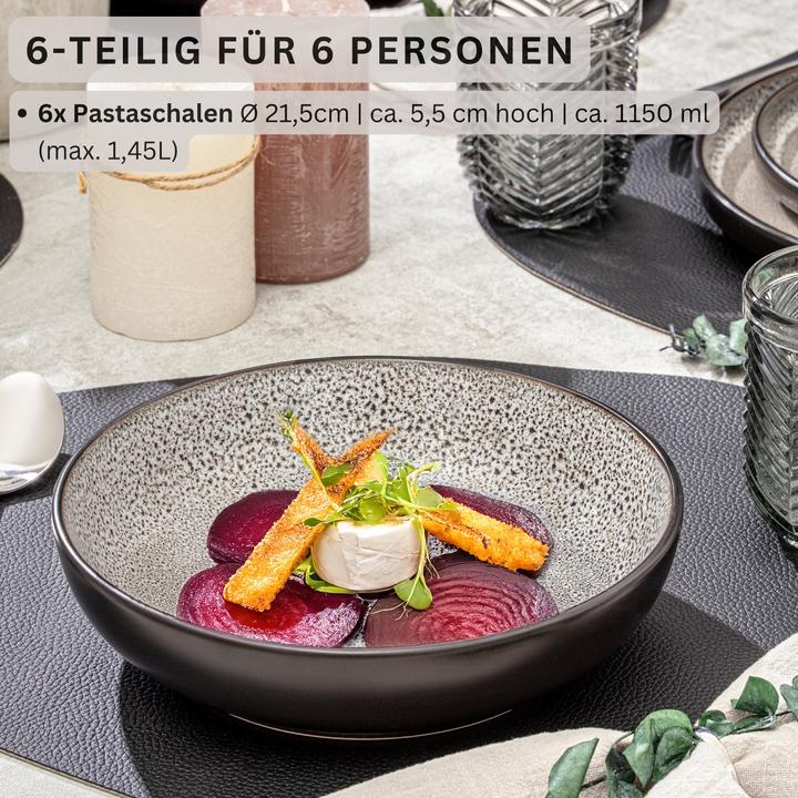 Actual product image Sänger Pastaschalen Set Luxor (6 x, 21.50 cm)